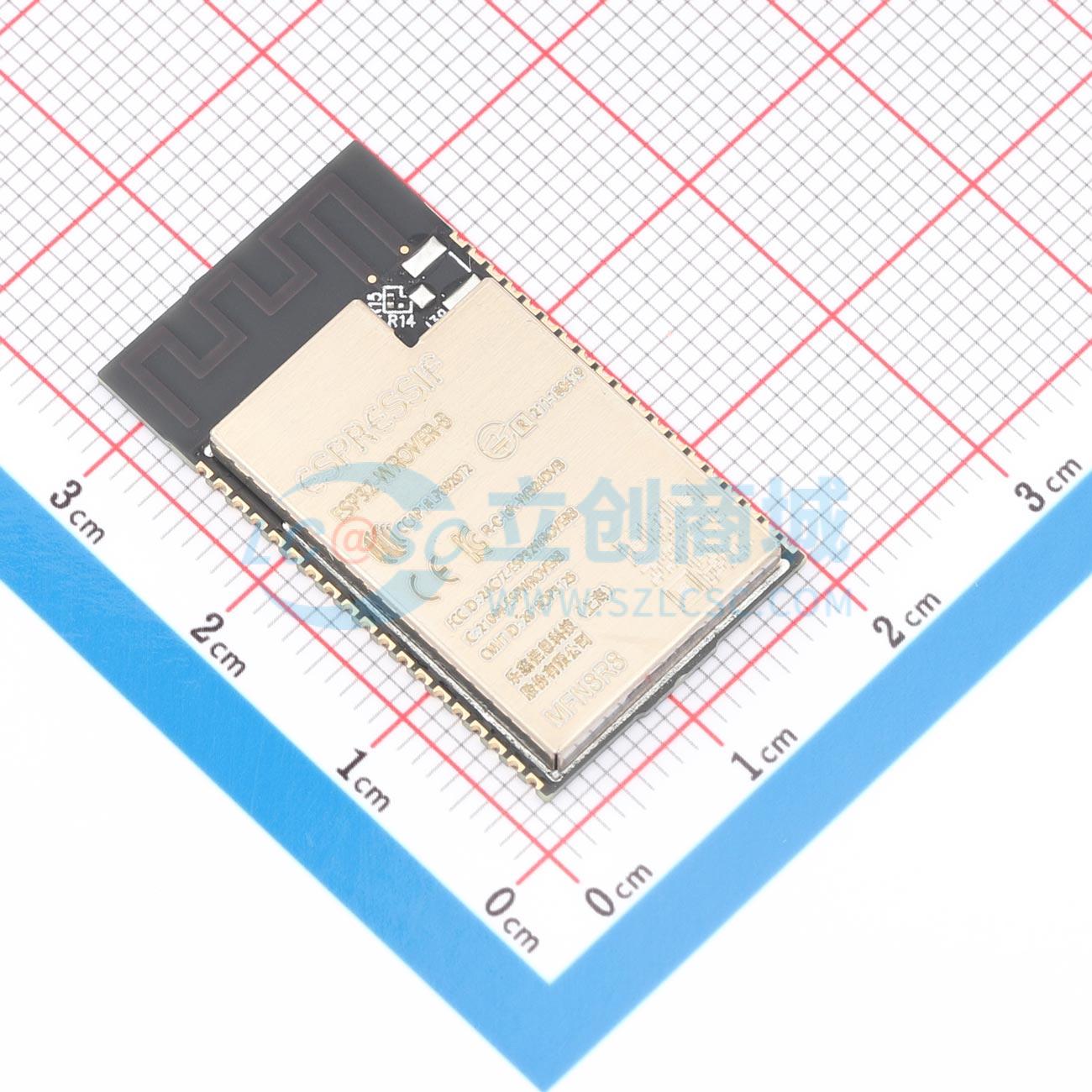 Smart Home Module Iot - 3 Stück ESP32-WROVER-B-N8R8 SMD 31,4 x