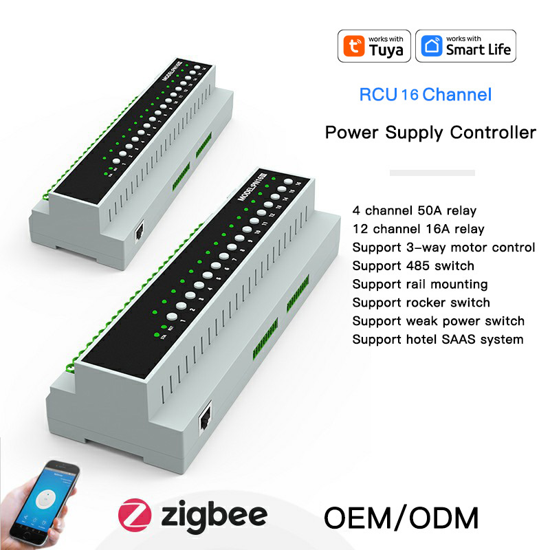 Tuya Smart - RSH Tuya ZigBee 16-Kanal 16A 50A