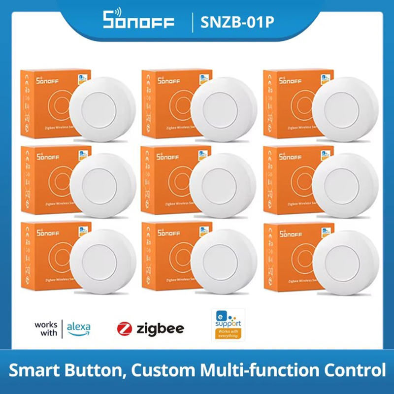 Sonoff - SONOFF Zigbee SNZB-01P Kabelloser Schalter Smart