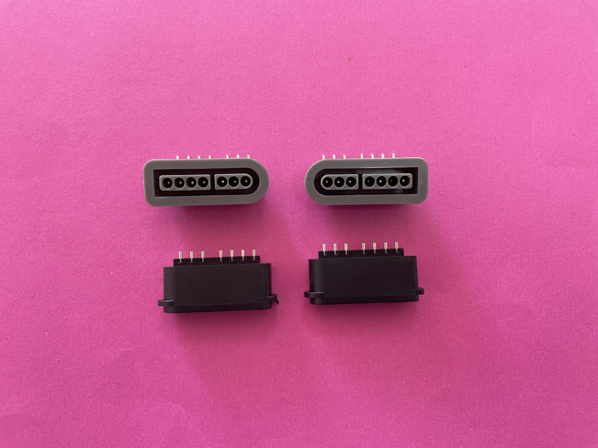 Shelly Plug - Schwarzer Buchsenstecker für SNES-Spielkonsolen-Controller-Reparatur