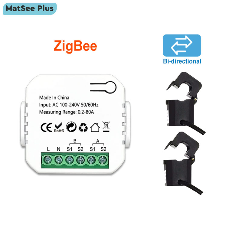 Sonoff Basic - Intelligenter ZigBee Energiezähler Bidirektional 1, 2