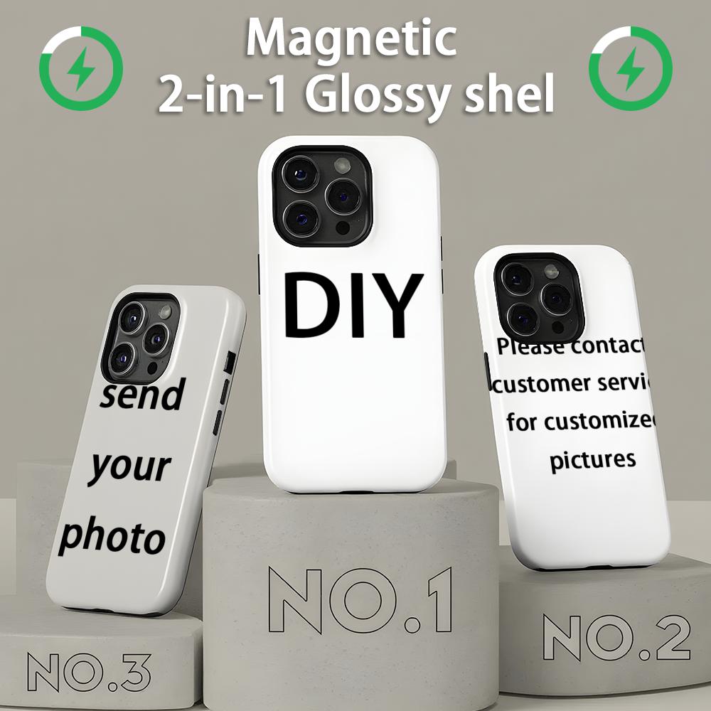 Shelly - heheh Handyhülle Magnetisch 2-in-1 Glänzende Schale