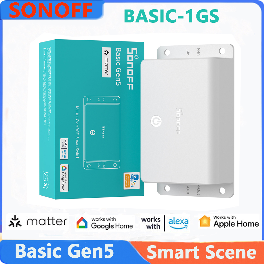 Sonoff Basic - SONOFF Basic Gen5 (BASIC-1GS) Matter WLAN-Smart-Schalter