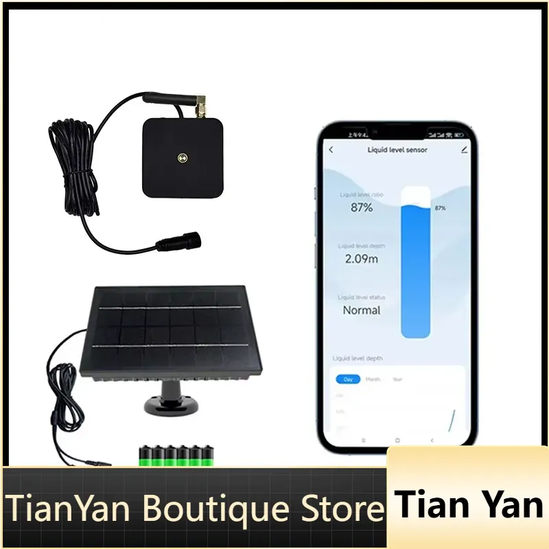 Tuya Smart - EE1 für Tuya TLC2502-WF-S Ultraschall-Wasserstandsensor mit