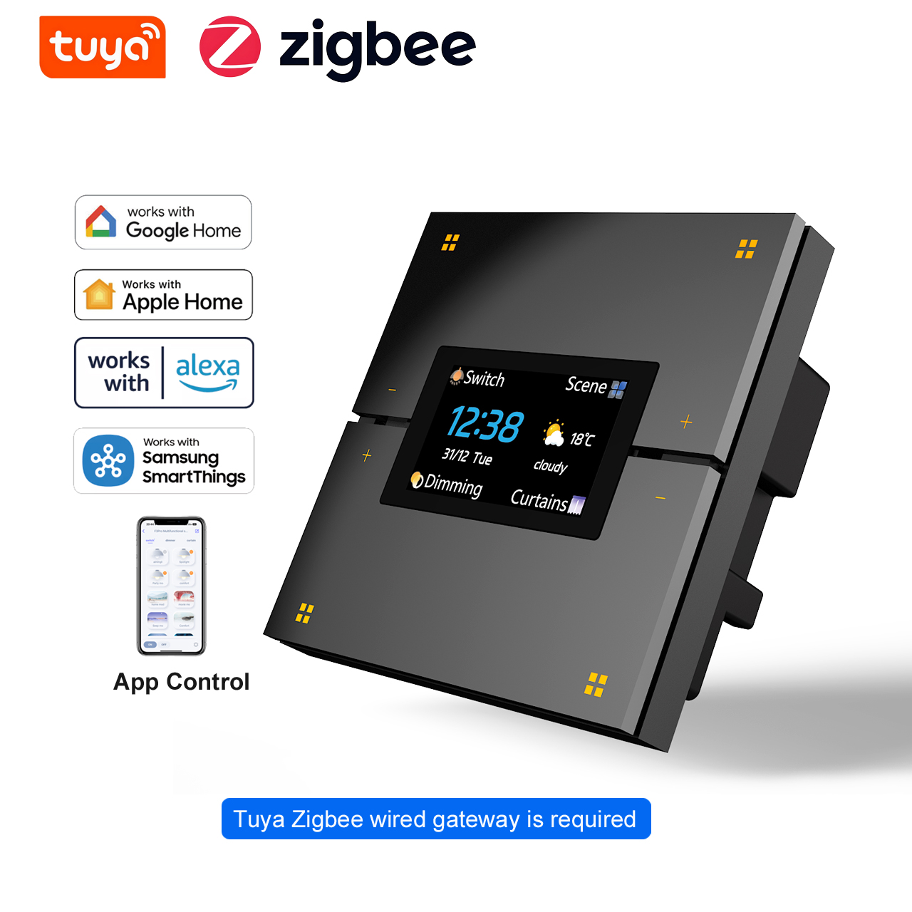 Smart Relay Tuya - M9 Pro 8-Tasten UK Tuya Smart