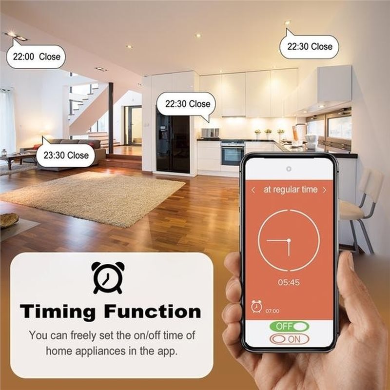 Smart Relay Tuya - [NEWA76K!] Zigbee-Relais-Schalter 85-250V, kompatibel mit der