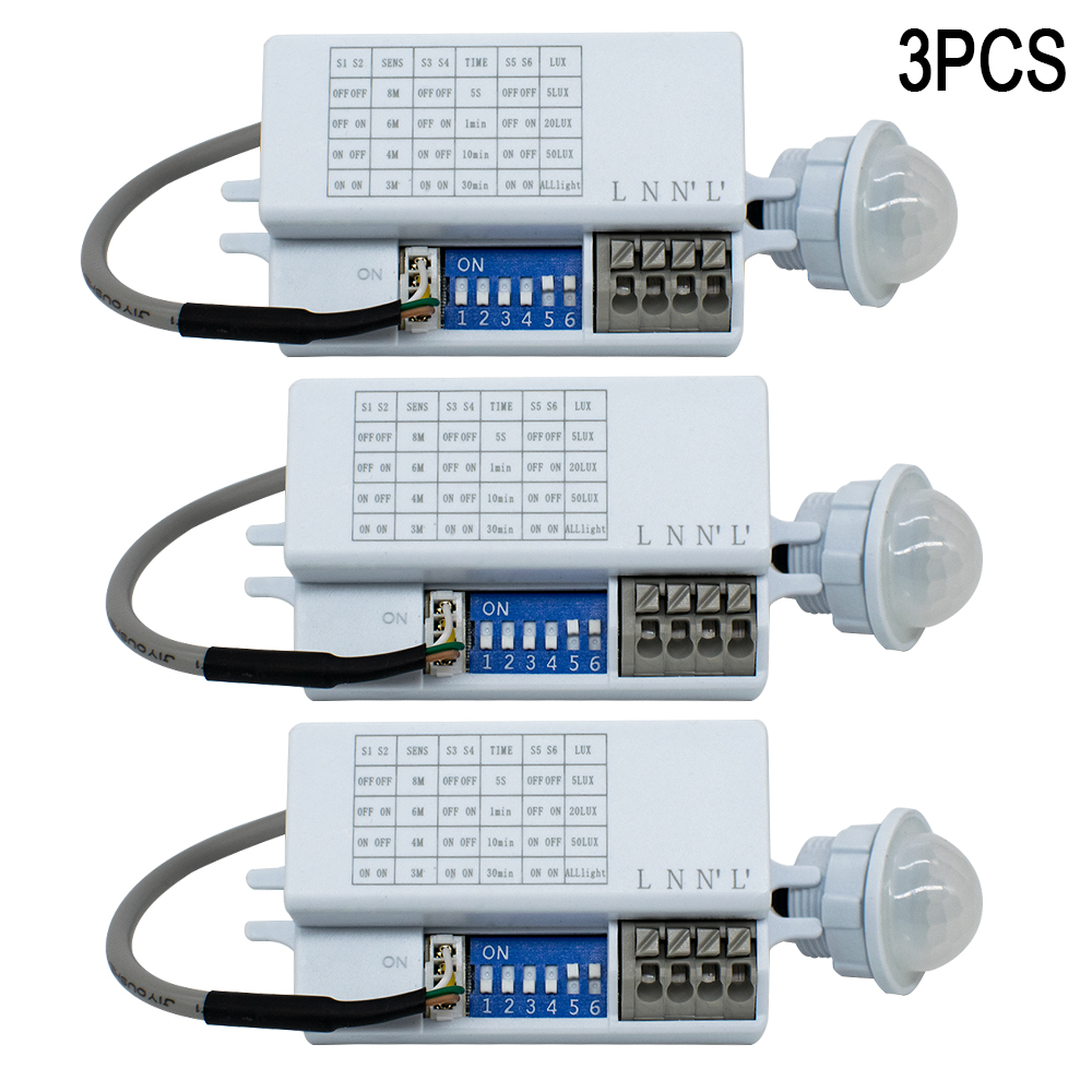Tasmota - Bewegungsmelder-Lichtschalter, 220 V, 110 V, Pir-Anwesenheitssensor