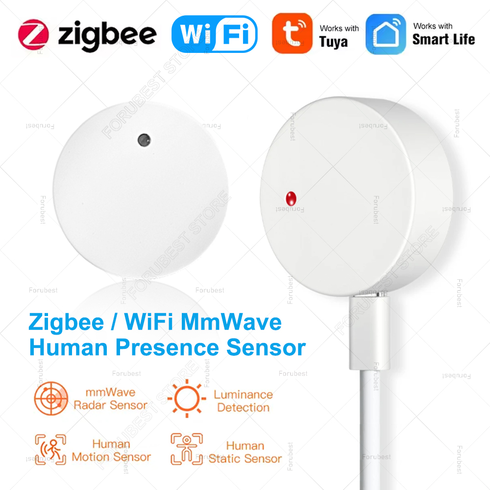 Home Assistant Tuya - ZigBee Wifi MmWave Menschliche Anwesenheit Bewegungssensor