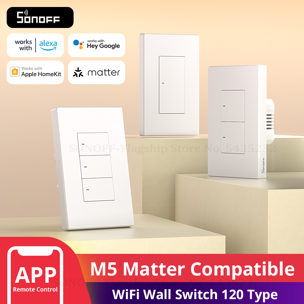 Sonoff Basic - SONOFF M5 Matter WiFi Smart Wandschalter