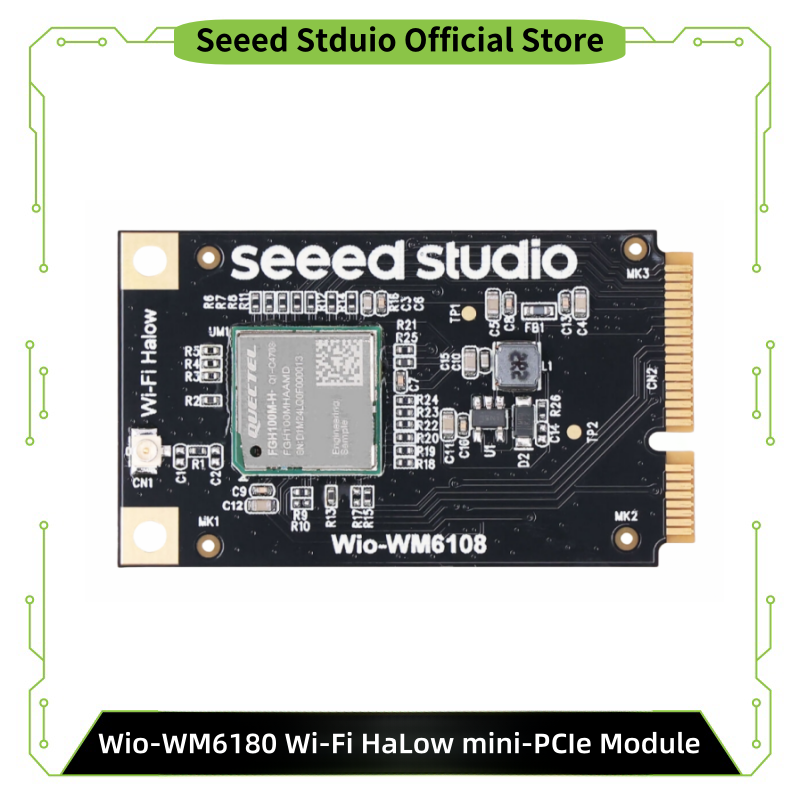 Smart Home Module Iot - Wio-WM6108 Wi-Fi HaLow Mini PCIe-Modul WM6108,