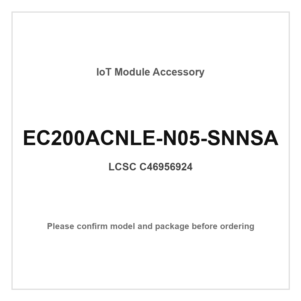 Smart Home Module Iot - 1 Stück EC200ACNLE-N05-SNNSA I2C PCM SPI