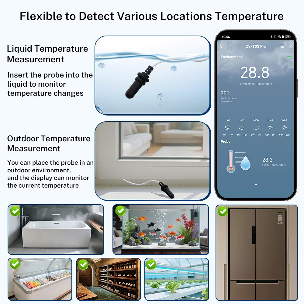Externer Wasserdichter Tempera – Tuya Smart Bewertung und Preis