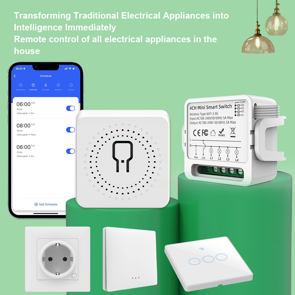 Tuya WiFi Smart-Schalter 1/2/3 – Smart Relay Tuya Bewertung und Preis