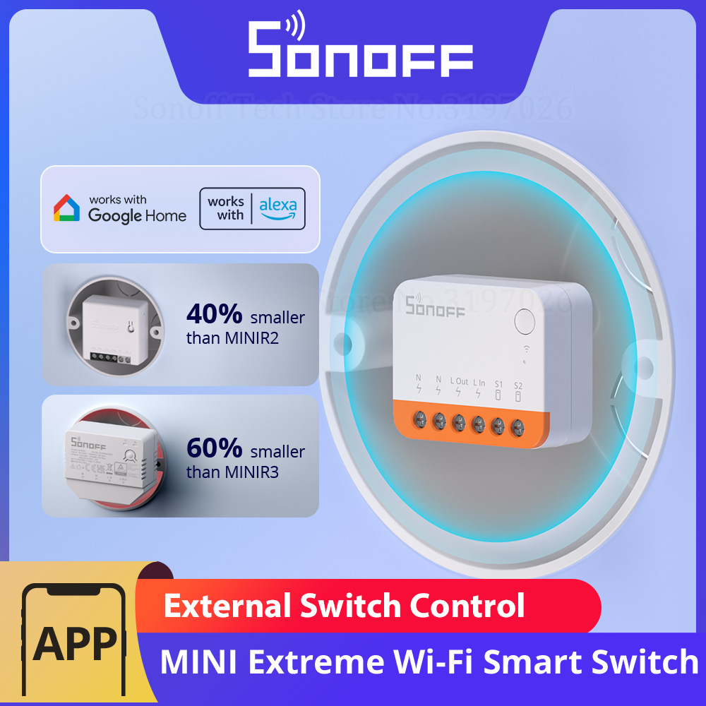 SONOFF MINIR4 Extreme Wi-Fi Sm – Sonoff Basic Bewertung und Preis
