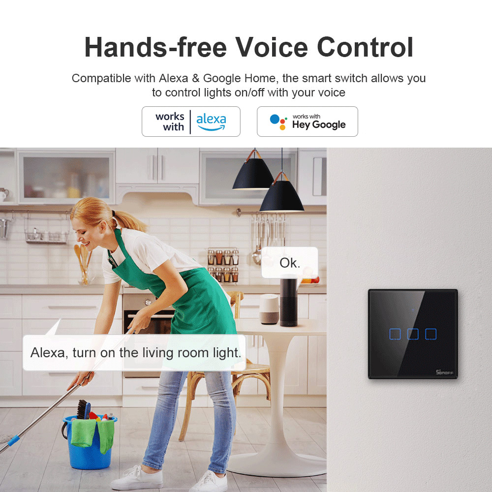 SONOFF T3EU Schwarz WiFi Smart – Sonoff Basic Bewertung und Preis