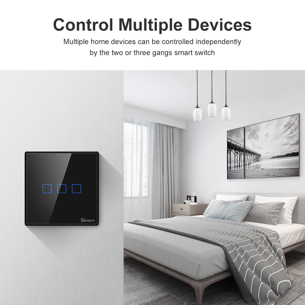 SONOFF T3EU Schwarz WiFi Smart – Sonoff Basic Bewertung und Preis