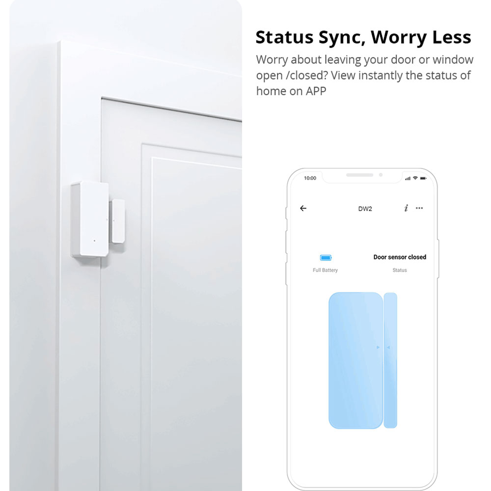 Sonoff DW2-WiFi Drahtlose Sich – Sonoff Bewertung und Preis