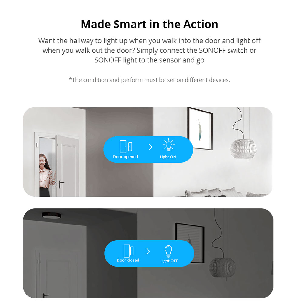 Sonoff DW2-WiFi Drahtlose Sich – Sonoff Bewertung und Preis