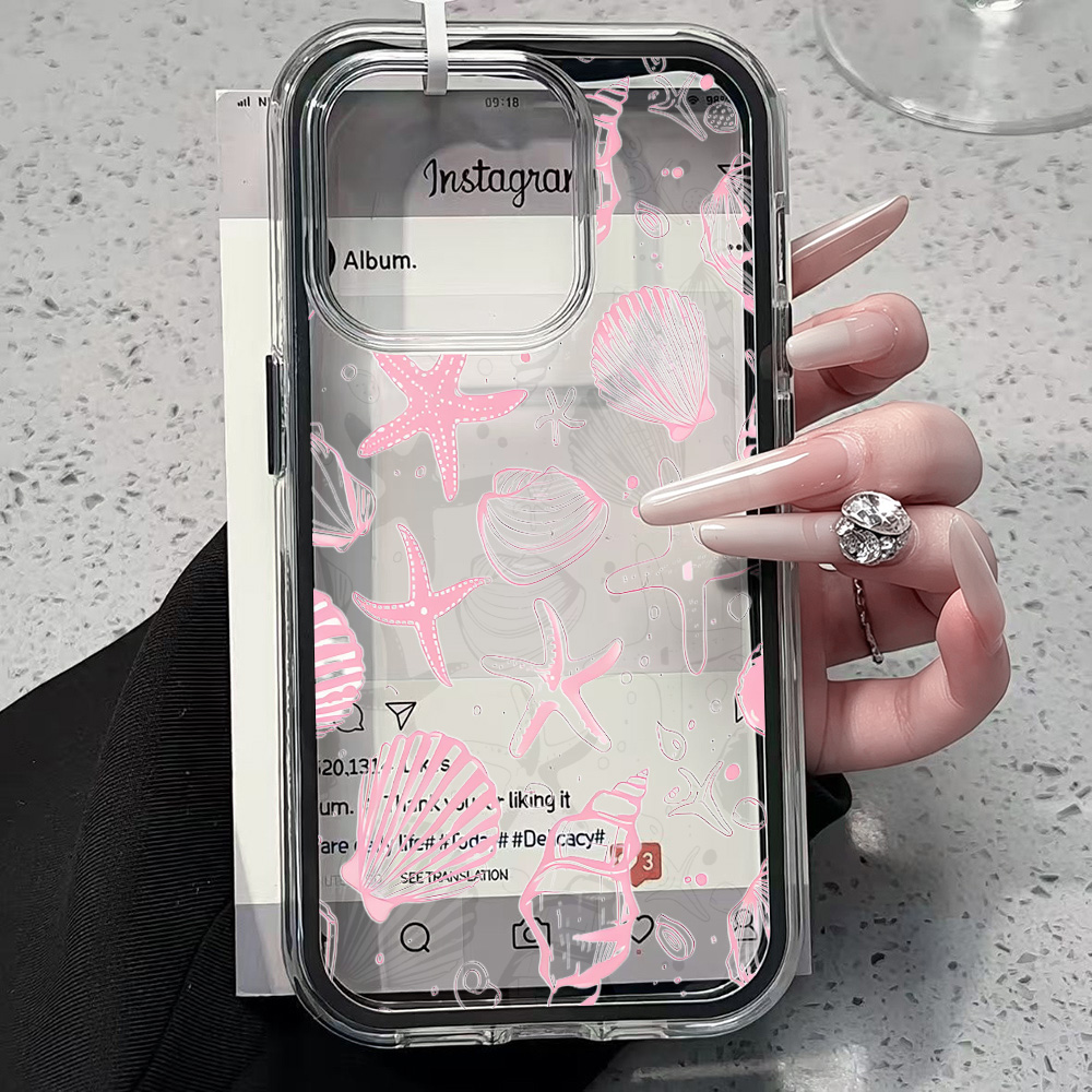 Sommerliche rosa Muschel-Handy – Shelly Bewertung und Preis