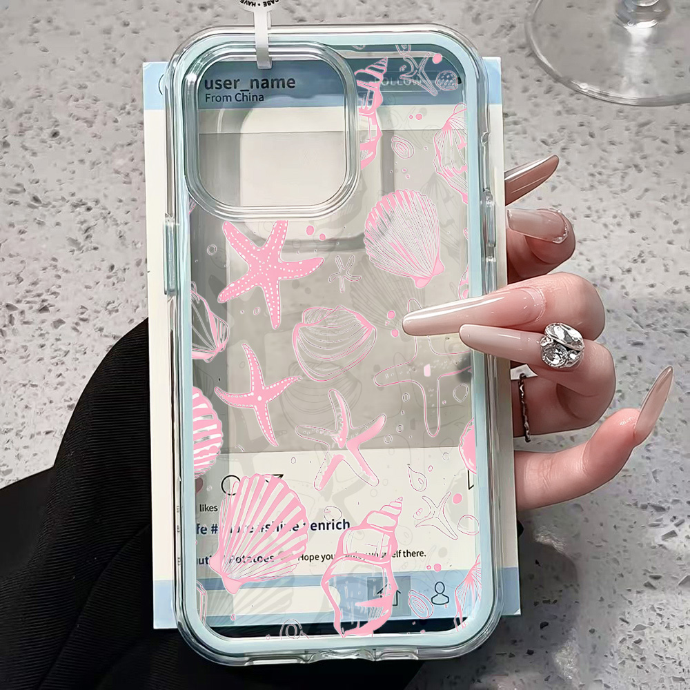Sommerliche rosa Muschel-Handy – Shelly Bewertung und Preis