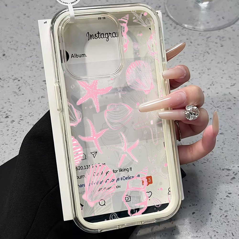 Sommerliche rosa Muschel-Handy – Shelly Bewertung und Preis