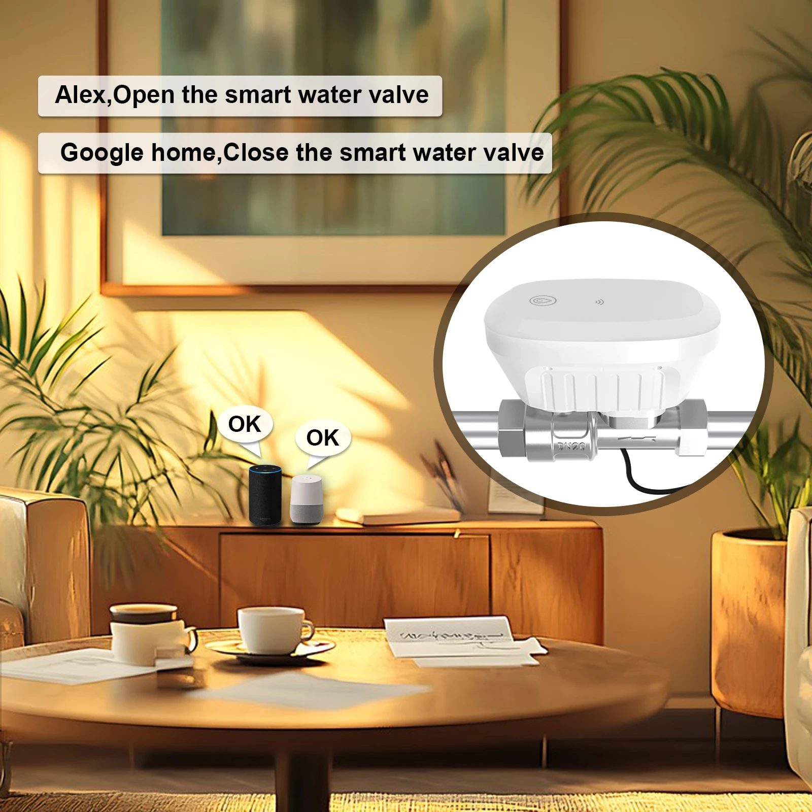 Wasserventil mit WLAN-Smart-St – Home Assistant Tuya Bewertung und Preis