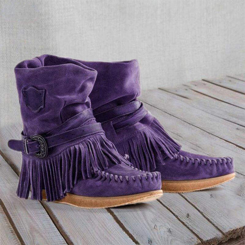 Retro-Quasten-Damenstiefel mit – Tasmota Bewertung und Preis