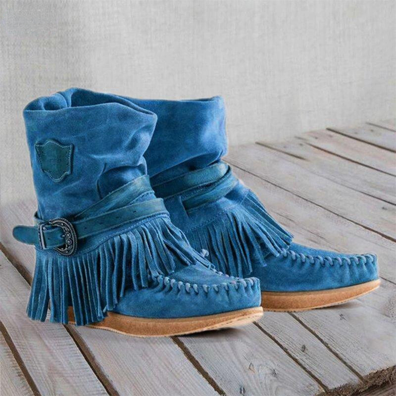 Retro-Quasten-Damenstiefel mit – Tasmota Bewertung und Preis