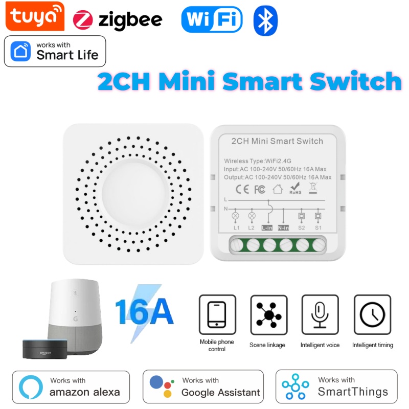 Tuya Mini Smart Switch WiFi 1- – Home Assistant Tuya Bewertung und Preis