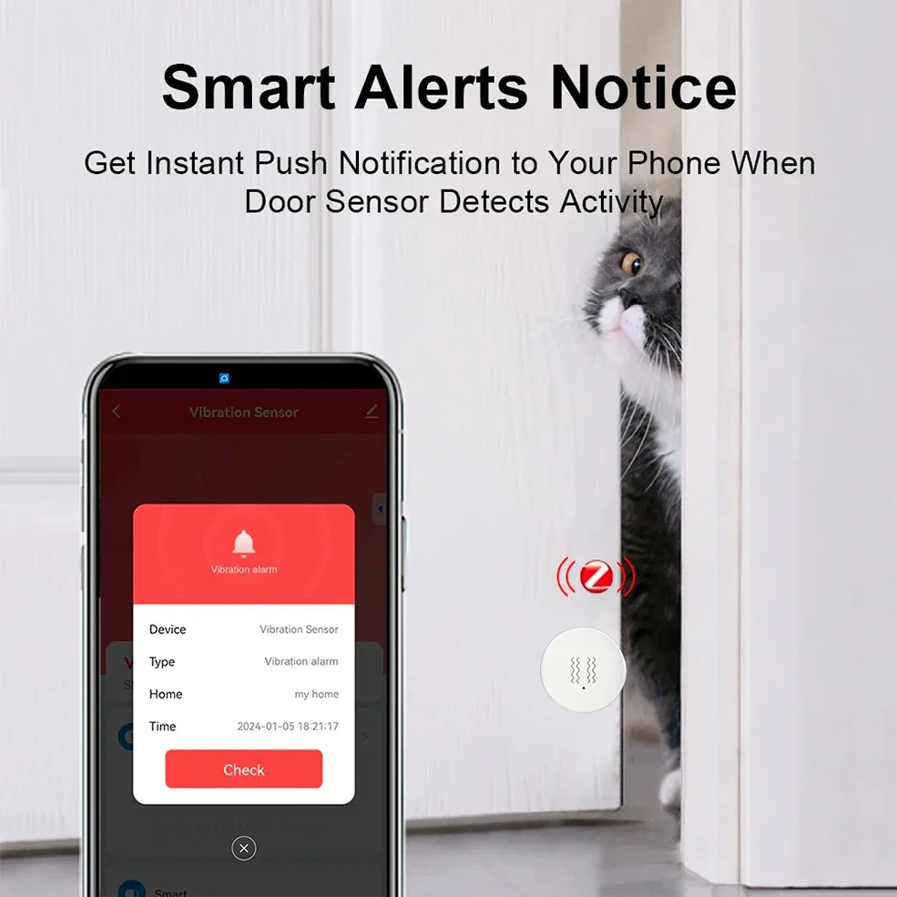 Tuya ZigBee Smart Vibrations-  – Home Assistant Tuya Bewertung und Preis