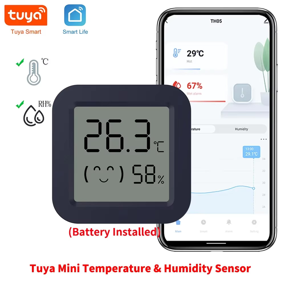 Mini Smart Thermometer Hygrome – Tuya Smart Bewertung und Preis