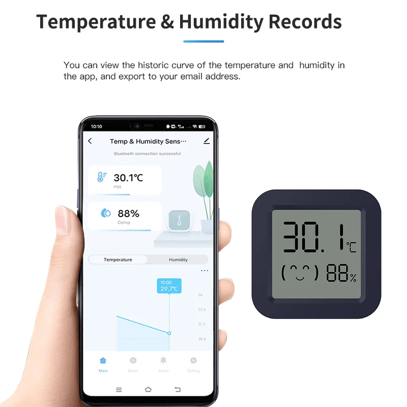 Mini Smart Thermometer Hygrome – Tuya Smart Bewertung und Preis