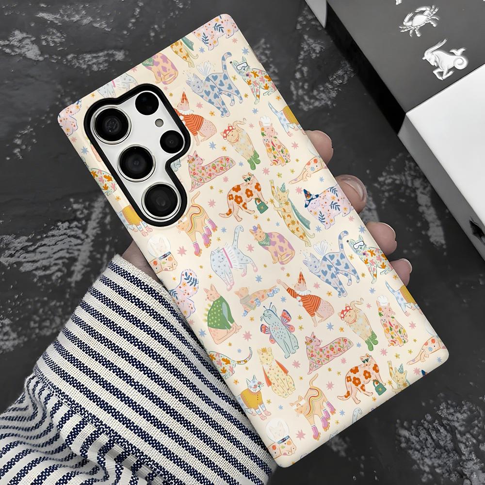 Süße Katze Handyhülle 2-in-1 g – Shelly Bewertung und Preis