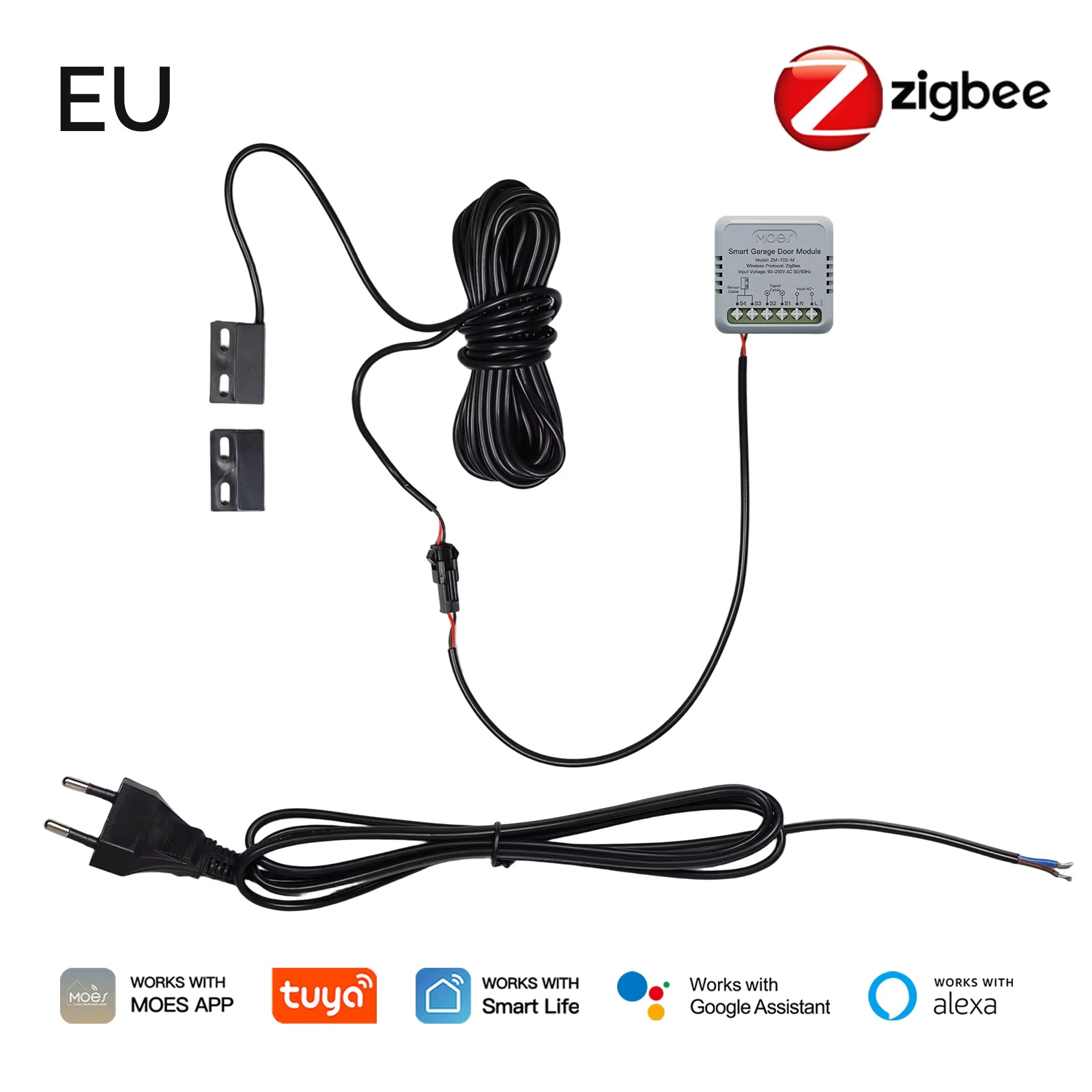 MOES Zigbee Garagentor-Steueru – Home Assistant Tuya Bewertung und Preis