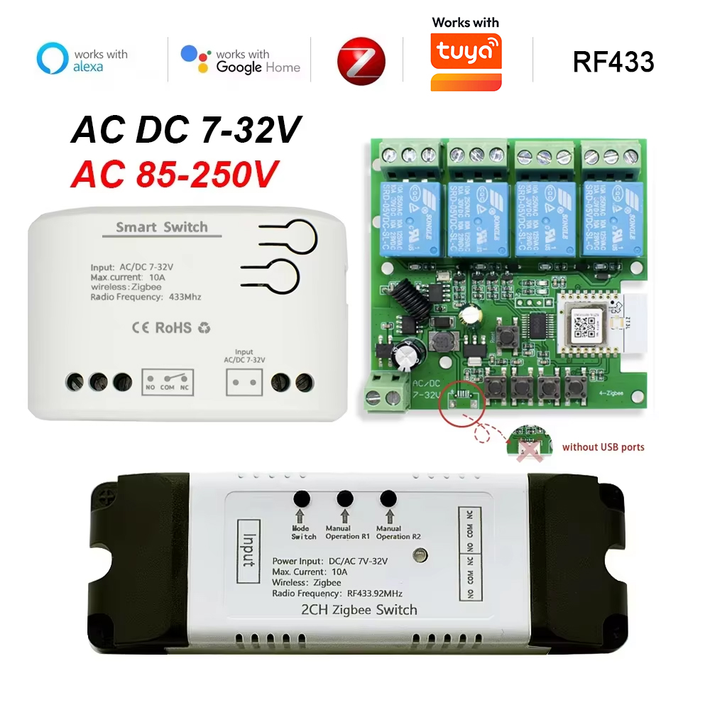 Trockenkontakt Smart Zigbee Sc – Tuya 4 Channel Bewertung und Preis