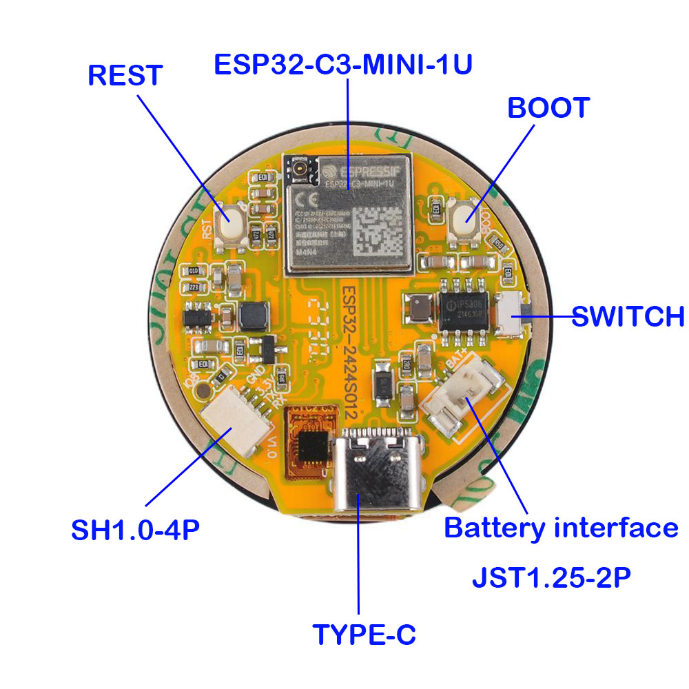 1,28 Zoll ESP32 Display ESP32- – Smart Home Module Iot Bewertung und Preis