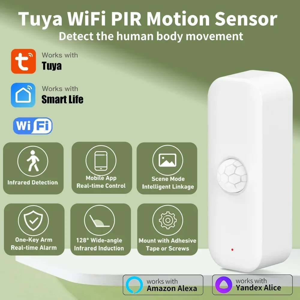 Tuya WiFI Motion Sensor PIR Sm – Home Assistant Tuya Bewertung und Preis