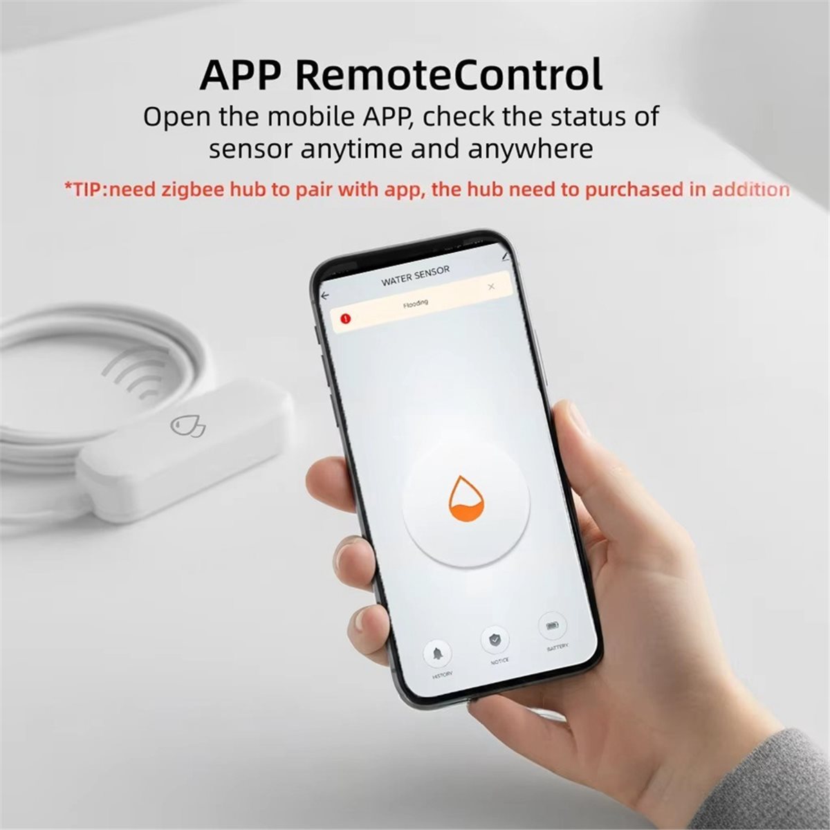 Kompatibler ZigBee Wasserleck- – Tuya Smart Bewertung und Preis